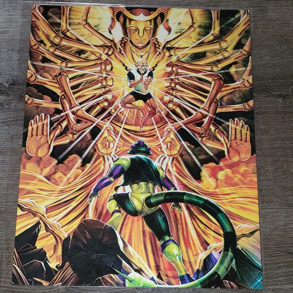 Hunter X Hunter Ant King 3D Holographic Lenticular Anime Poster, Meruem Netero - Picture 3 of 3